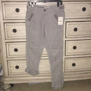 Free People Storm light gray pants